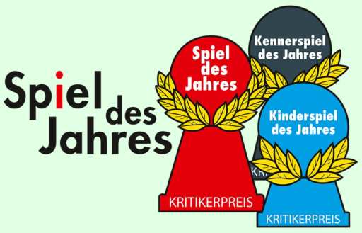 Famoso prêmio alemão de jogos o Spiel des Jahres