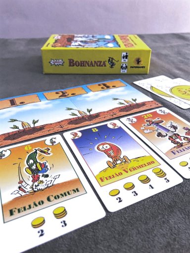 Jogo de cartas Bohnanza