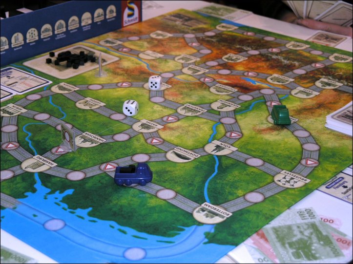 Jogo de tabuleiro Auf Achse