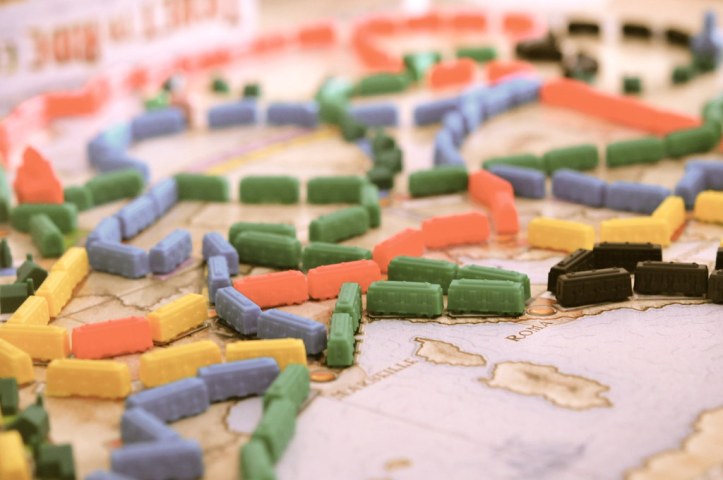 Jogo de tabuleiro Ticket to Ride