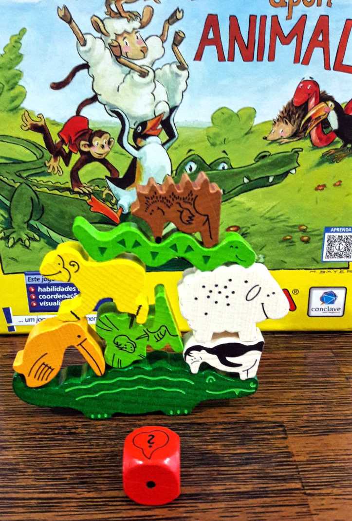 Peças jogo Animal Upon Animal