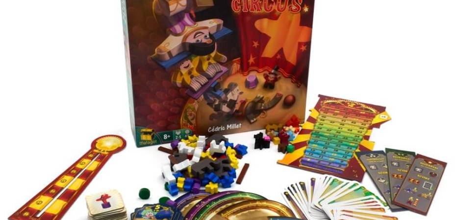 Respeitável público, vem ai o Meeple Circus!