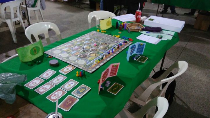 Protótipo jogo de tabuleiro Grasse