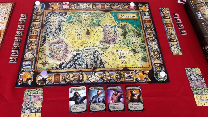 Jogo de tabuleiro Shazam