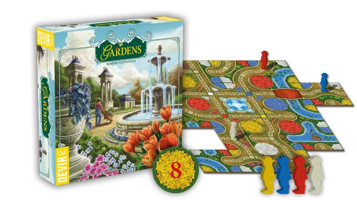 Jogo de tabuleiro Gardens