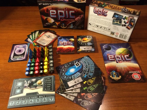 Jogo de tabuleiro Tiny Epic Galaxies