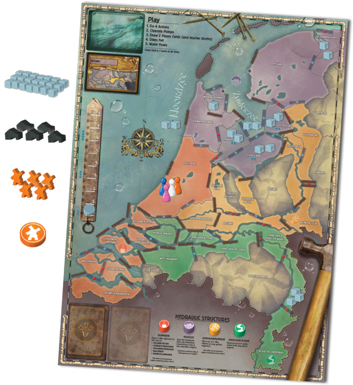 Evite enchentes em Pandemic Rising Tide