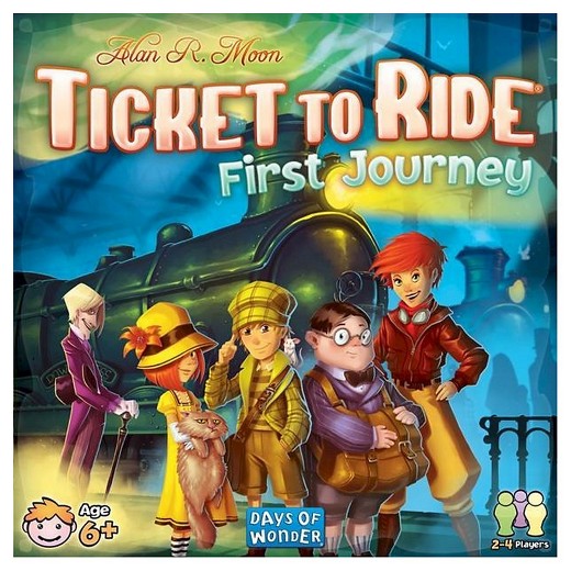 Ticket to Ride First Journey em formato digital