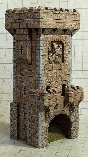 Torre de dados medieval