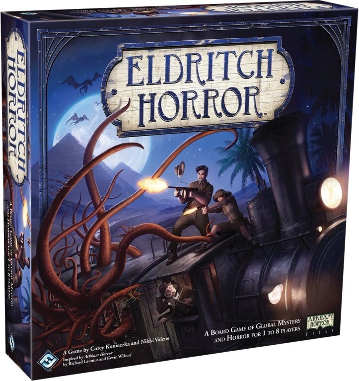 Jogo de tabuleiro eldritch horror