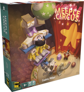 Jogo de tabuleiro Meeple Circus