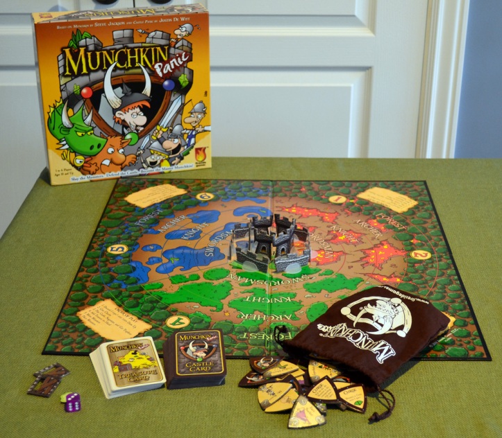 Jogo de tabuleiro Munchkin Panic
