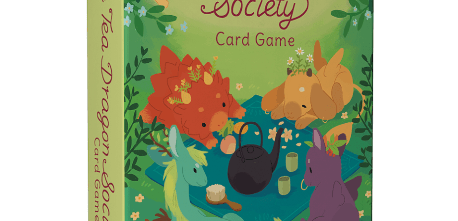 O mundo da The Tea Dragon Society chega aos jogos de tabuleiro