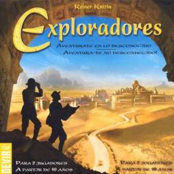 Caixa jogo para 2 pessoas Exploradores