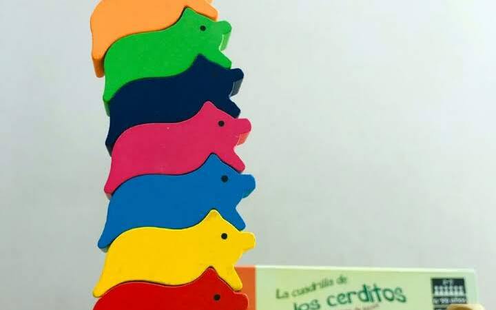 Jogo de tabuleiro a Trupe dos Porquinhos