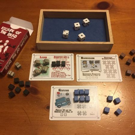 Jogo de tabuleiro Escape of the Dead