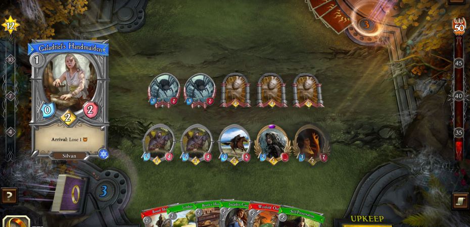 Senhor dos Anéis The Card Game em formato digital