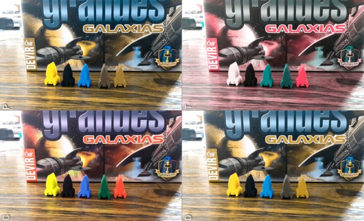 Acessibilidade do jogo Tiny Epic Galaxies