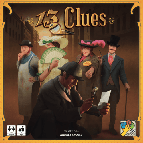 Jogo de tabuleiro 13 Clues
