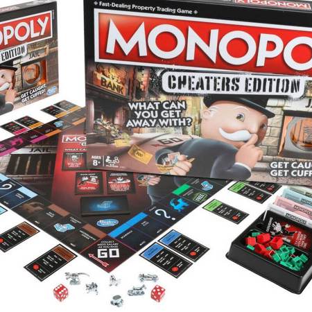 Agora vale (quase) tudo no Monopoly Cheater's Edition