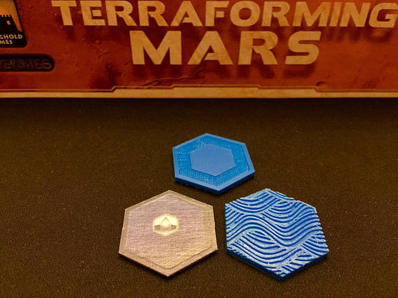 Mares para o jogo Terraforming Mars