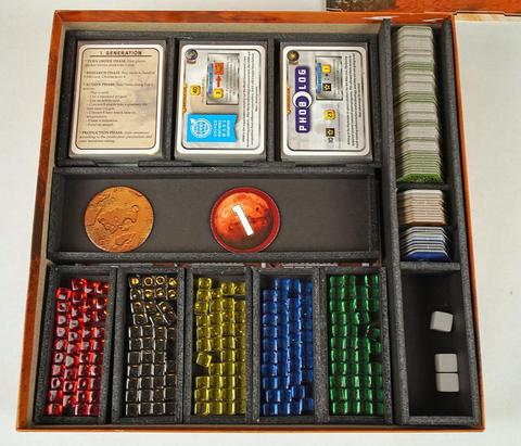 Insert para o jogo Terraforming Mars