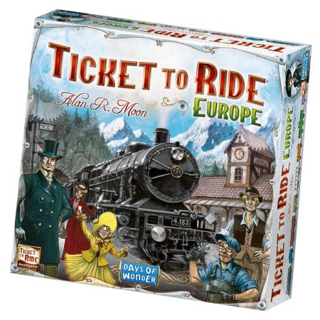Jogo de tabuleiro Ticket to Ride Europe