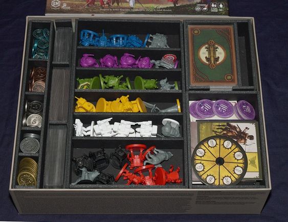 Insert do jogo de tabuleiro Scythe