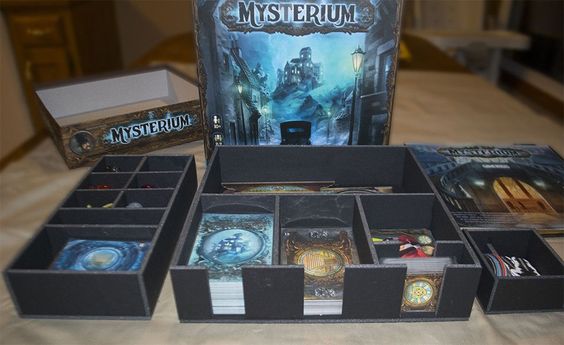 Insert do jogo de tabuleiro Mysterium