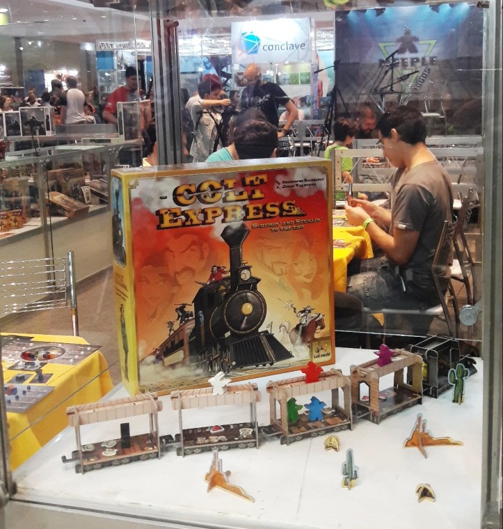 Colt Express da Meeple BR no Diversão Offline 2018