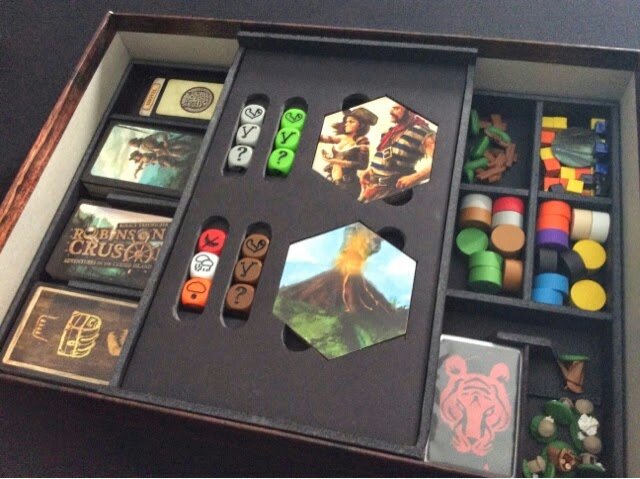 Insert customizado para jogo Robinson Crusoe