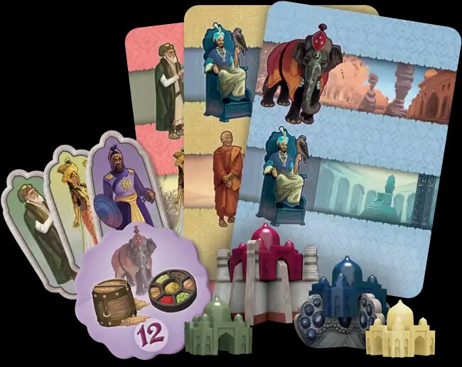 Z-Man Games anuncia reimpressão do clássico Taj Mahal