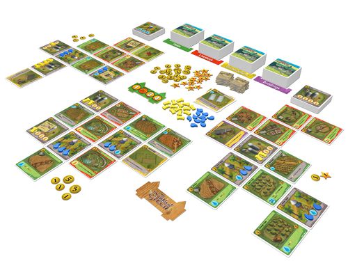 jogo de tabuleiro Fields of Green