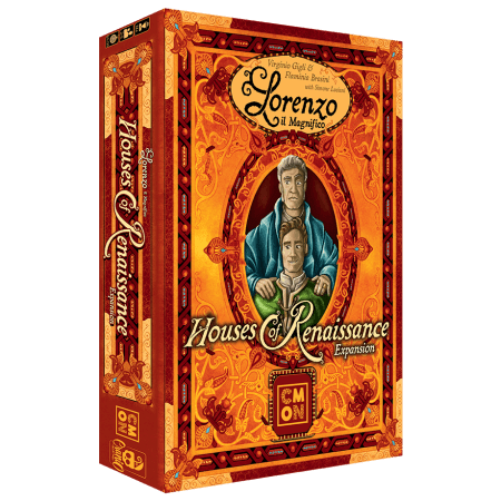 Houses of Renaissance é a expansão para Lorenzo il Magnifico