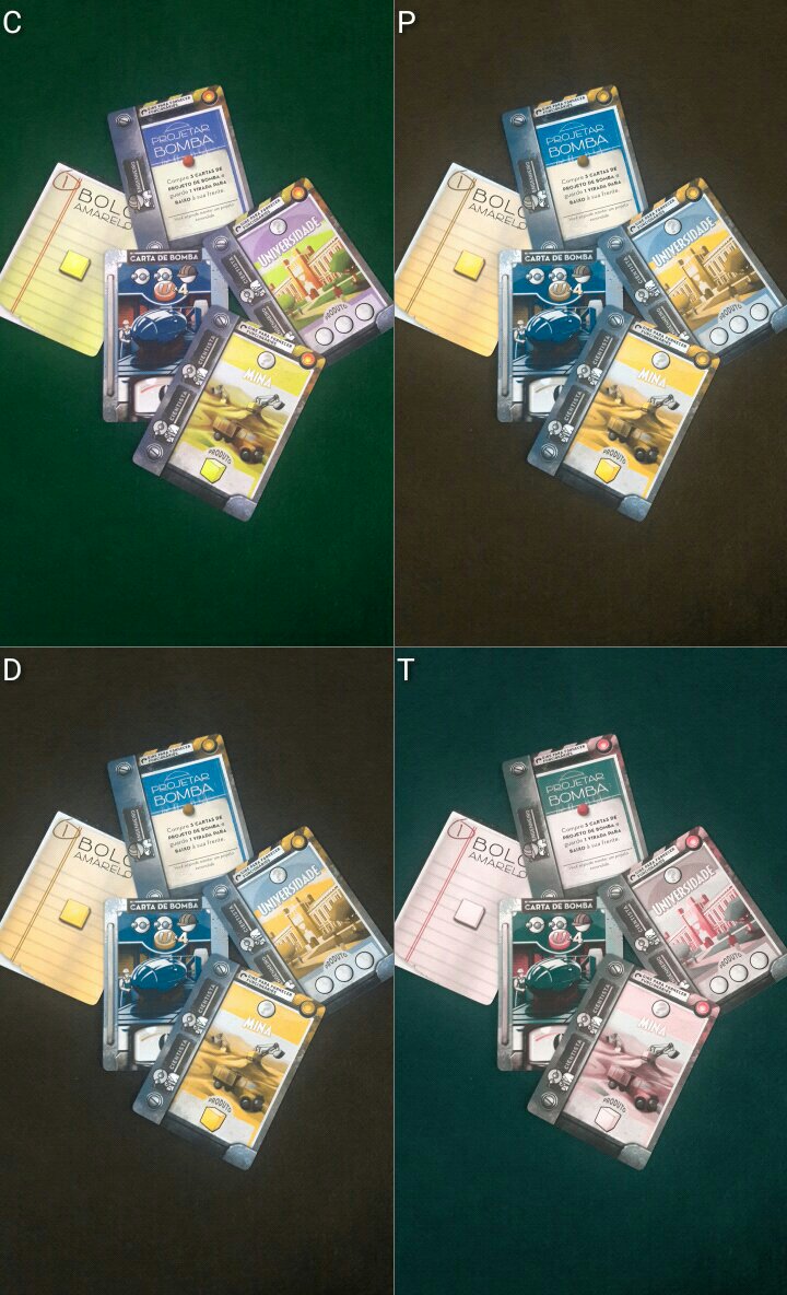 Acessibilidade do jogo de cartas Manhattan Project: Chain Reaction