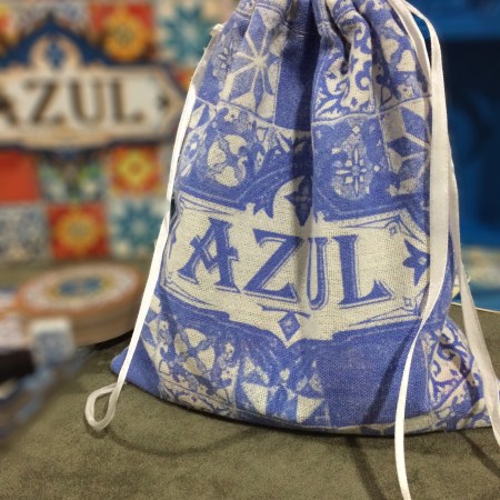 Saco de pano do jogo de tabuleiro AZUL