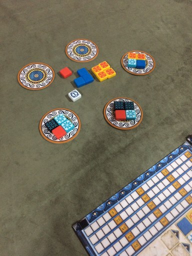 Fábricas de azulejo do jogo AZUL