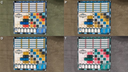 Acessibilidade do jogo de tabuleiro AZUL