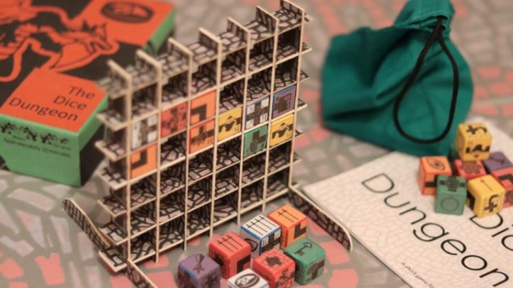 Jogo de tabuleiro The Dice Dungeon
