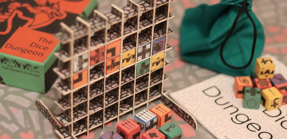 Jogo de tabuleiro The Dice Dungeon