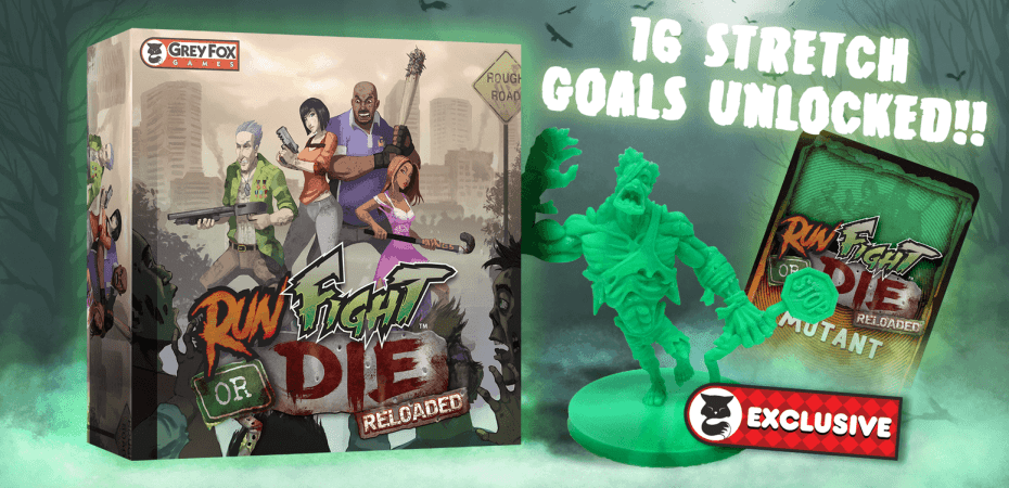 Run Fight or Die em financiamento coletivo