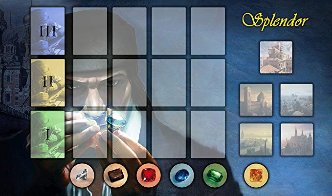 Playmate para jogo de tabuleiro Splendor