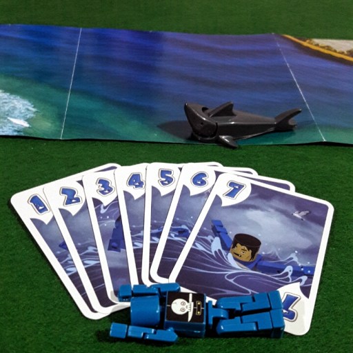 Os pirata no jogo de tabuleiro Get Bit