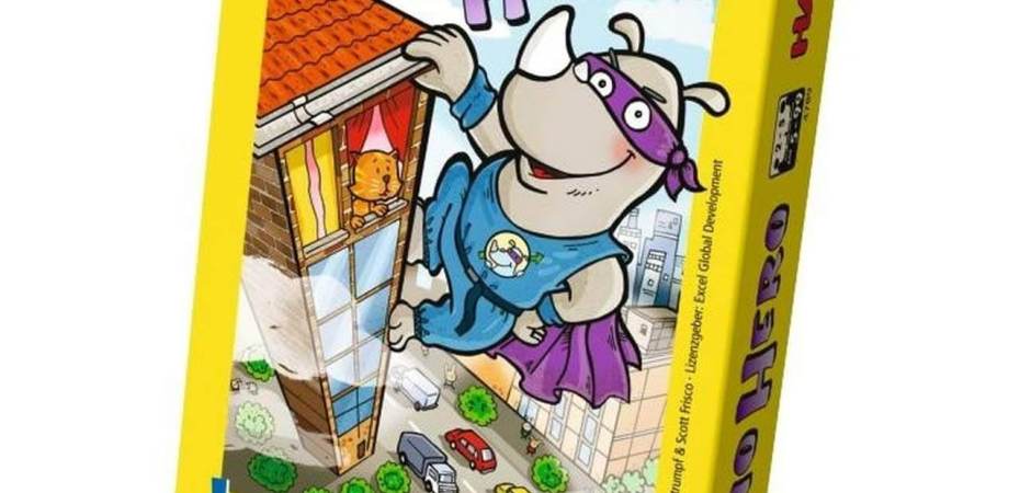 Construa o prédio e escale alto em Rhino Hero