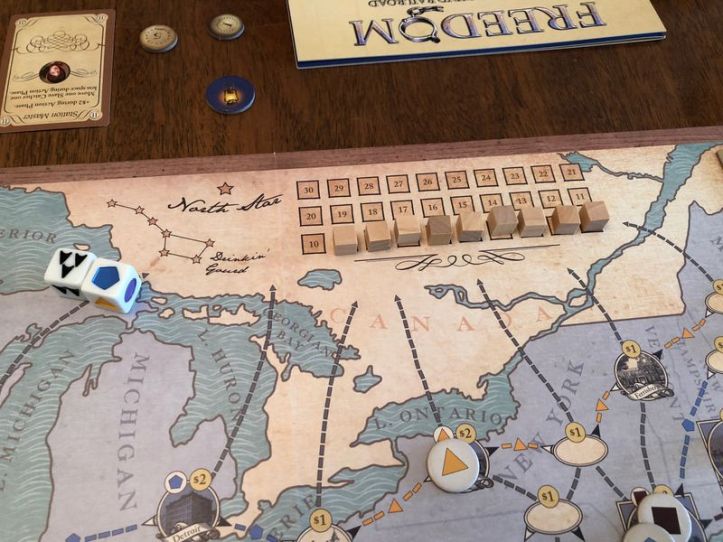 Jogo de tabuleuiro Freedom: The Underground Railroad