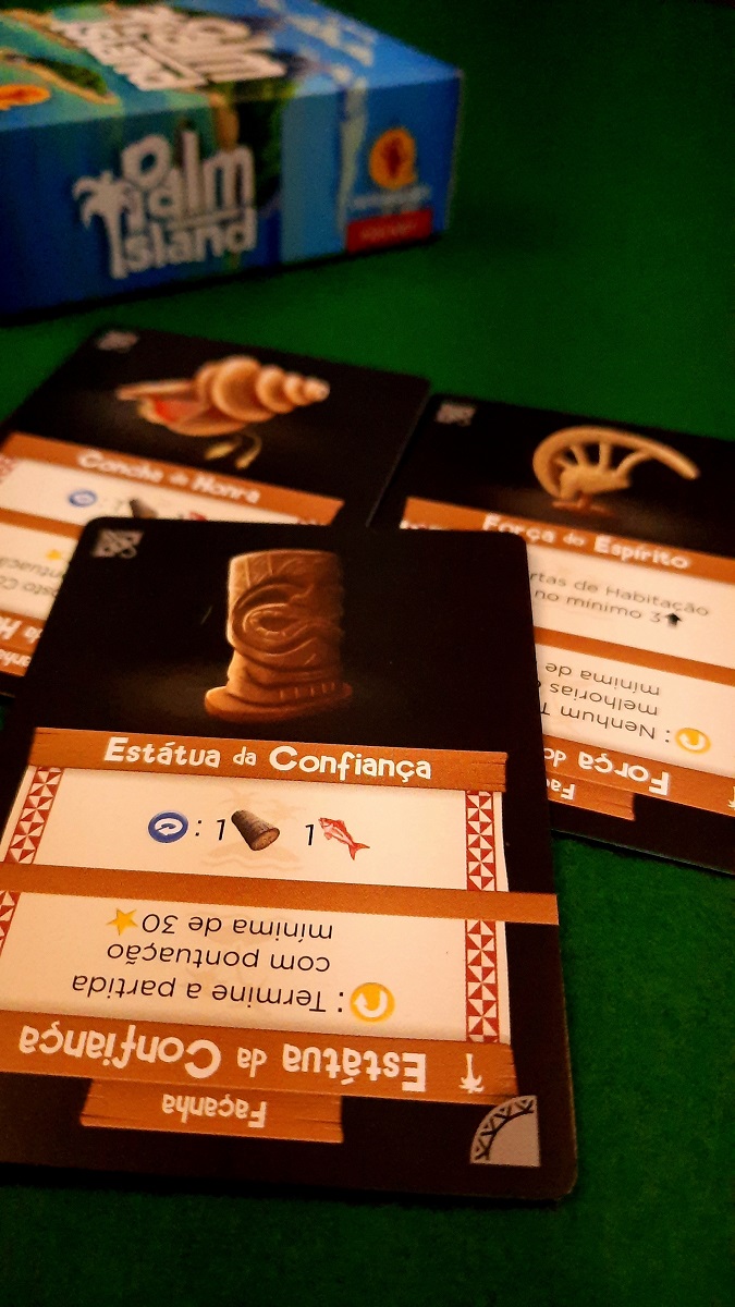 Jogo de cartas Palm Island