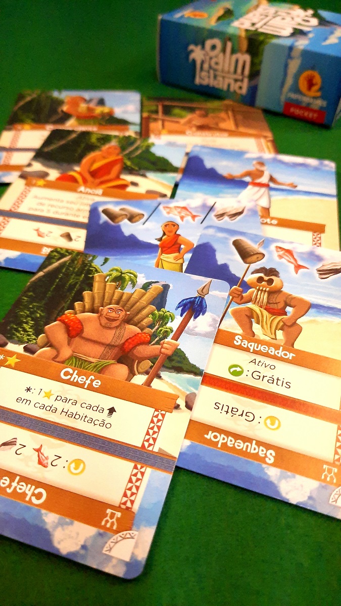 Jogo de carta Palm Island