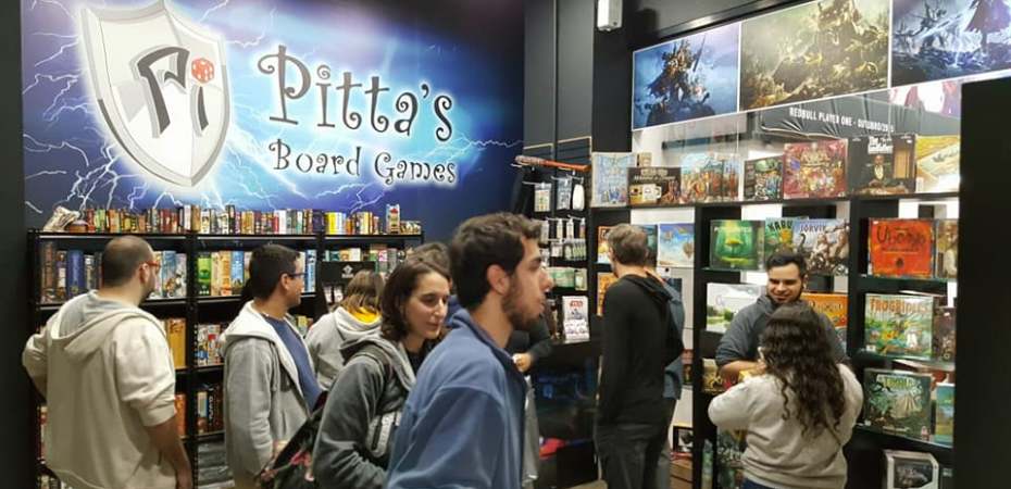 Loja de jogos Pitta's Board Games