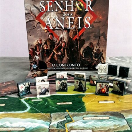Análise Jogo de tabuleiro Senhor dos Anéis o confronto