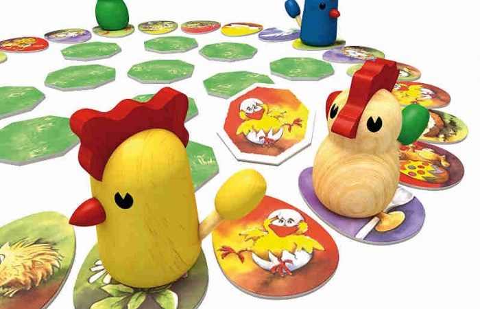 Jogos com caixas desnecessariamente grandes Chicken Cha Cha Cha